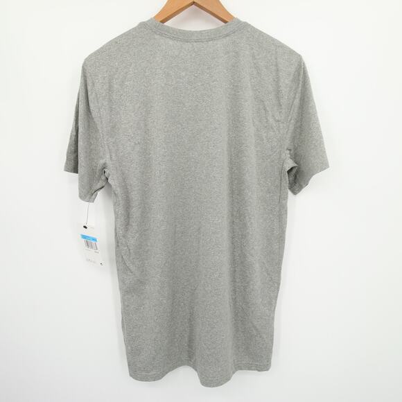 Nike TShirt Dark Grey Heather Polyester Dri Fit Athletic Workout Medium NWT - Picture 11 of 11